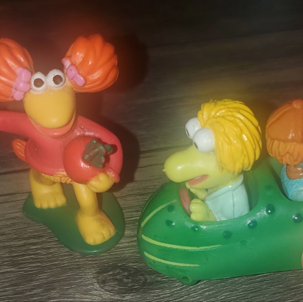 Vintage 1988 McDonald's Happy Meal Toys Fraggle Rock
